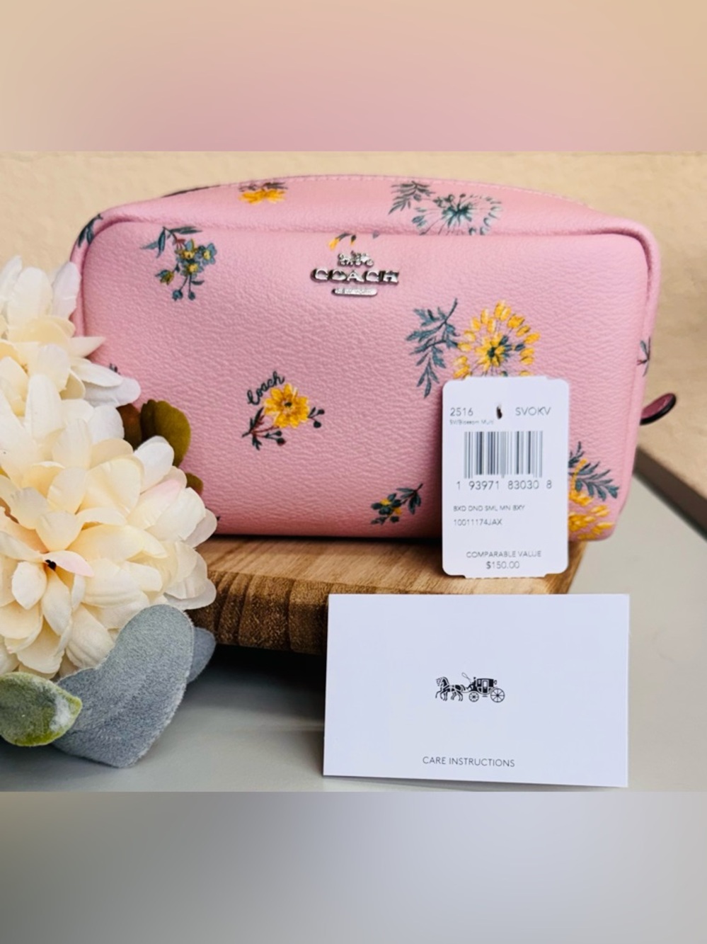 Coach Cosmetic Bag